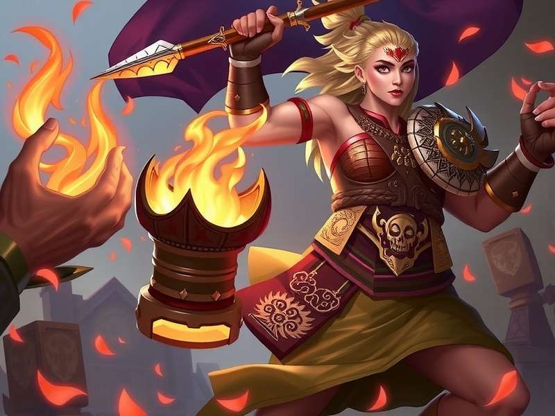 Indomitable Spear Warrior Player Celebration